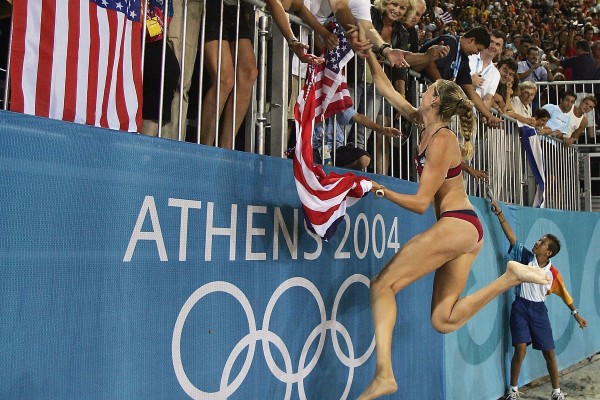 Womens Beach Volleyball Gold Contest